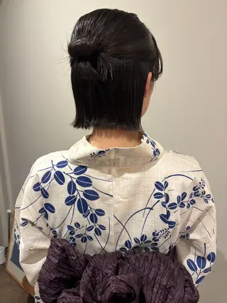 ヘアアレンジ yumemiレイヤー ✴︎ 透明感カラーのヘアスタイル