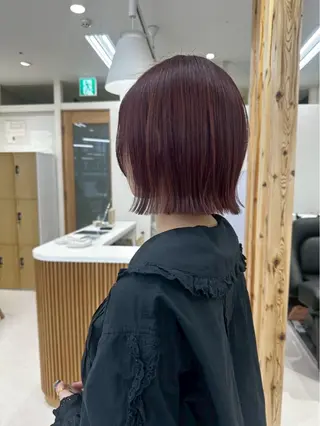 ショート カラー 暖色カラー⭐︎ fuminaのヘアスタイル