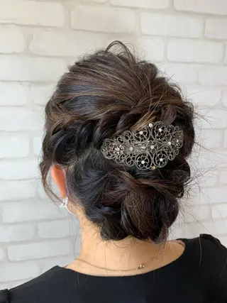 ヘアアレンジ 秋葉 万柚子のヘアスタイル
