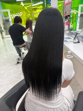 ロング カラー 野口 楓華のヘアスタイル