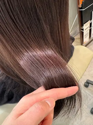 セミロング カラー 新宿 / Aujua ソムリエ🫧森田涼介のヘアスタイル