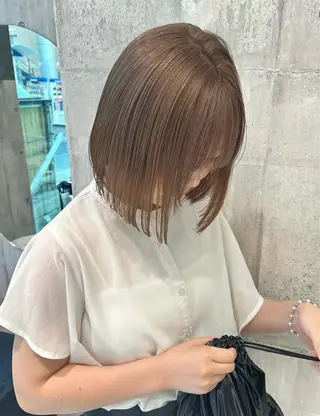 ショート カラー 💋色気ハイトーン 💋HARUKAのヘアスタイル