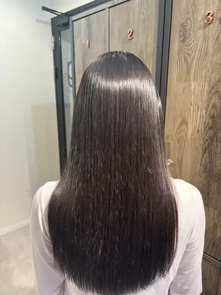 ロング ✨髪質改善カラー✨ ストレート☔脇田のヘアスタイル