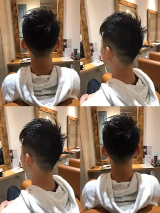 ショート 🔥メンズパーマ 特化 渡辺一翔のヘアスタイル