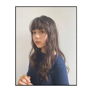 ロング カラー misato |似合わせ施術🦋のヘアスタイル