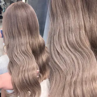 カラー 札幌韓国風艶カラー 🎀𝐒𝐀𝐇𝐎のヘアスタイル