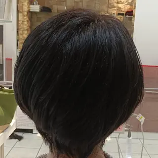 ショート 透明感カラー×美眉 🎀みゆう🎀のヘアスタイル