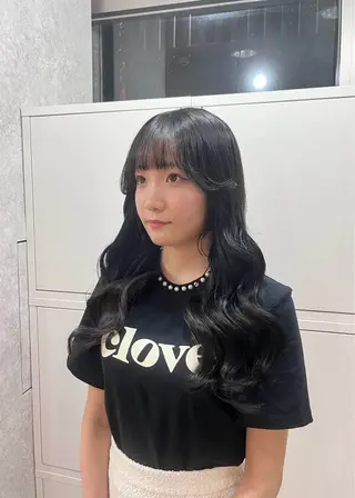 ロング カラー 村田梨乃/ minim hairのヘアスタイル