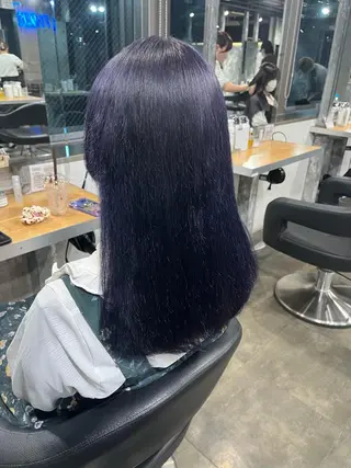 ロング 🪞透明感カラー🫧 縮毛矯正🥇かずきのヘアスタイル