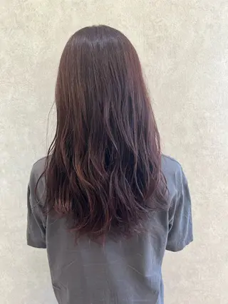 ミディアム カラー 小野 優太のヘアスタイル