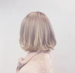 ミディアム カラー repose日本橋 室町のヘアスタイル