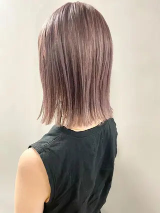 ミディアム カラー パーマ ヘアアレンジ メンズ キッズ ネイル マツエク・マツパ tatsumi/ボブ ウルフ/レイヤーのヘアスタイル