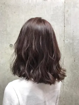 ミディアム カラー ヘアアレンジ Satsuki ✂︎♡のヘアスタイル