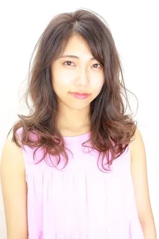 セミロング 佐野 寛のヘアスタイル