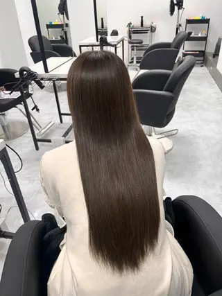 ロング 縮毛特化ACTION 心斎橋　辻　奈々のヘアスタイル