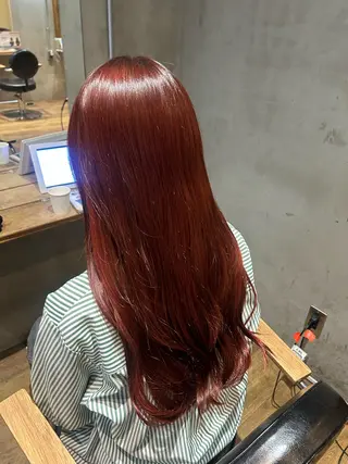 ロング カラー ヘアアレンジ 【 Lafith 】 WAKOのヘアスタイル