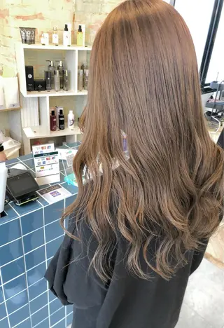 ロング カラー Saori / ボブ /顔周り/カラー🎀のヘアスタイル