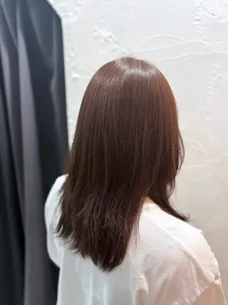 カラー 信澤 瑠俐のヘアスタイル