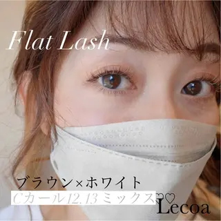 マツエク・マツパ 心斎橋 LECOAのマツエク・マツパデザイン