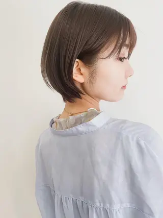 ショート カラー BASSA 下井草店のヘアスタイル