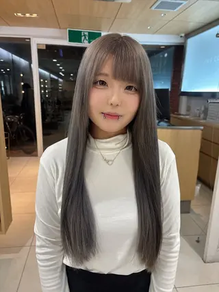ロング カラー 💈メンズパーマ カラー💈momoのヘアスタイル