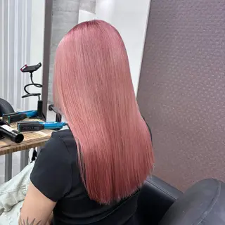 セミロング カラー Aoba 🫧艶ハイトーン🫧のヘアスタイル