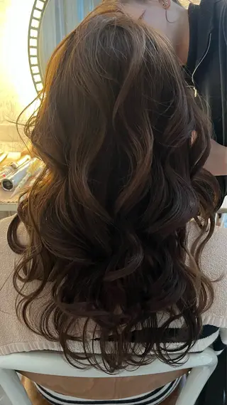 ヘアアレンジ アレンジ/艶カラー 銀座🌼さきえのヘアスタイル