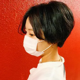ショート カラー 中川 竜誠のヘアスタイル