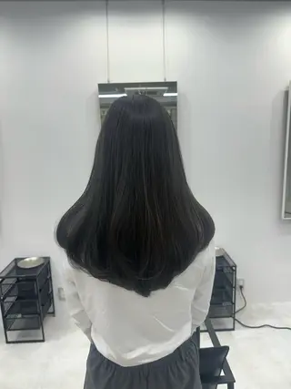 セミロング カラー MAI/髪質改善/ 幹細胞トリートメントのヘアスタイル