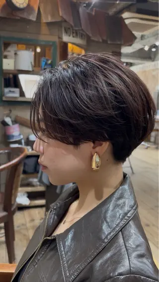 ショート まう/丸みショート ・ボブ特化／高円寺のヘアスタイル