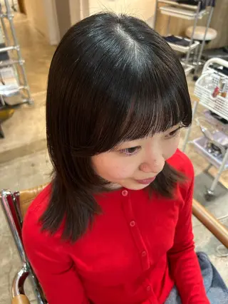 パーマ 🤎指名No.1原宿 表参道coii日向花のヘアスタイル