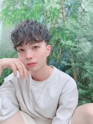 ショート パーマ ヘアアレンジ メンズ メンズスタイル ly本厚木のヘアスタイル