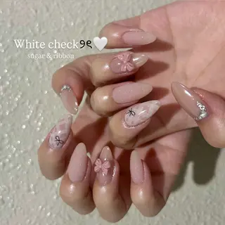 ネイル パラあり！フィルイン 美フォルムのネイルデザイン