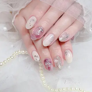 ネイル Erina🐱 フィルイン💅パラのネイルデザイン