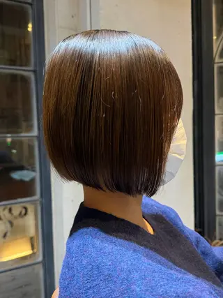 ショート 稲吉 優奈のヘアスタイル