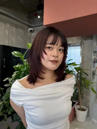 ミディアム 【ハッシュレイヤー 】🌷NATSUKIのヘアスタイル