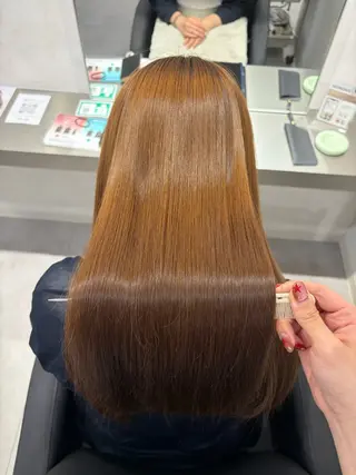 ロング 🫧縮毛矯正支持率 No.1 ほのか🫧のヘアスタイル