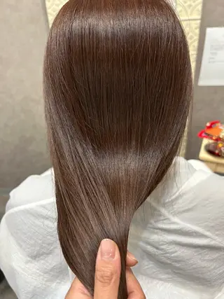 ロング giniro ホソミのヘアスタイル