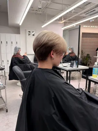 メンズ 🌟カットレイヤー ボブ森龍哉のヘアスタイル