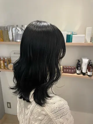 セミロング ROCCO アイナ/ レイヤー透明感カラーのヘアスタイル