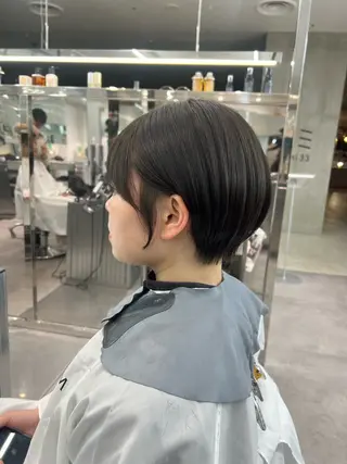 ショート レイヤー特化/渋谷 rinのヘアスタイル