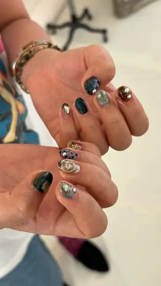 ネイル mira☼ 𐦍 ☼ nailのネイルデザイン