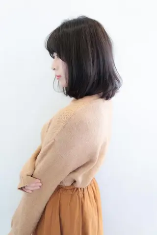 ミディアム カラー パーマ ヘアアレンジ ✨関西No1✨ 春木淳也のヘアスタイル