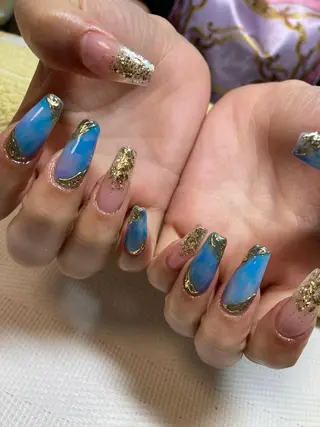 ネイル rukianail 新里のネイルデザイン