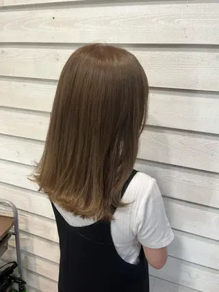 セミロング シールエクステ sнiнoのヘアスタイル