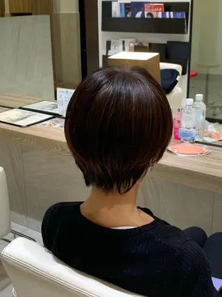 ショート 東 大介/骨格矯正カットのヘアスタイル