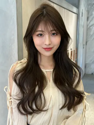 ロング カラー ブリーチなし透明感カ ラー🫧/Kannaのヘアスタイル