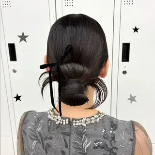 ヘアアレンジ 艶カラー⋆ヘアセット ⋆エクステ⋆みゆ🌼のヘアスタイル