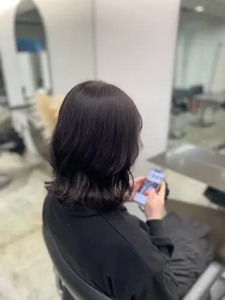 ミディアム 🤍ショート 🤍NANAMI🤍のヘアスタイル