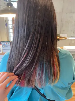 ミディアム カラー SAYA ‪🌱‬のヘアスタイル